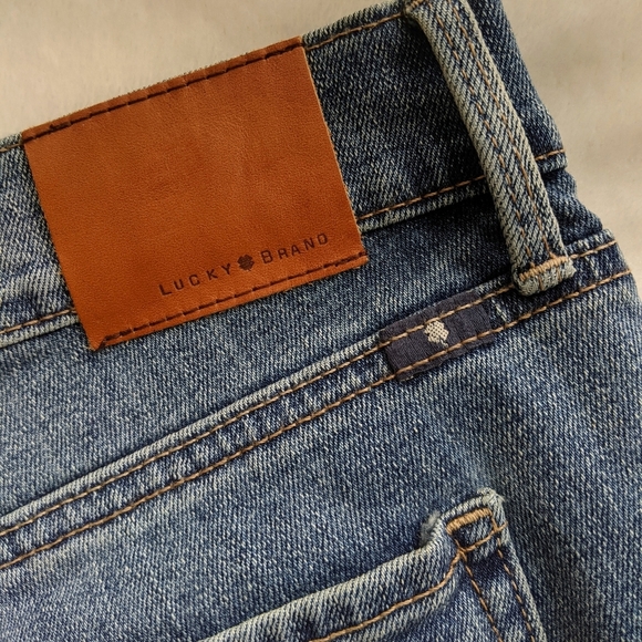 Lucky Brand Charlie Low Rise Skinny Ankle Jeans Stretch Denim Blue 12/31 NWT - Picture 13 of 16